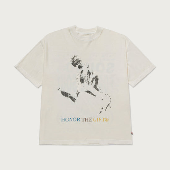 Live And Direct Tee - Cream