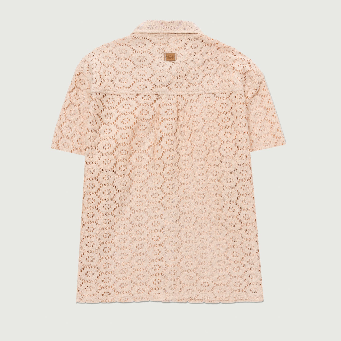 Crochet Button Up - Bone