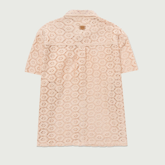 Crochet Button Up - Bone
