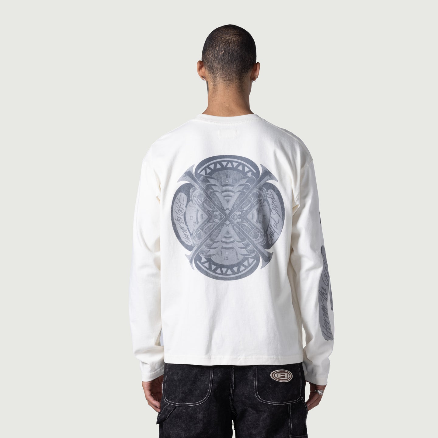 LS Music Collage Tee - Cream