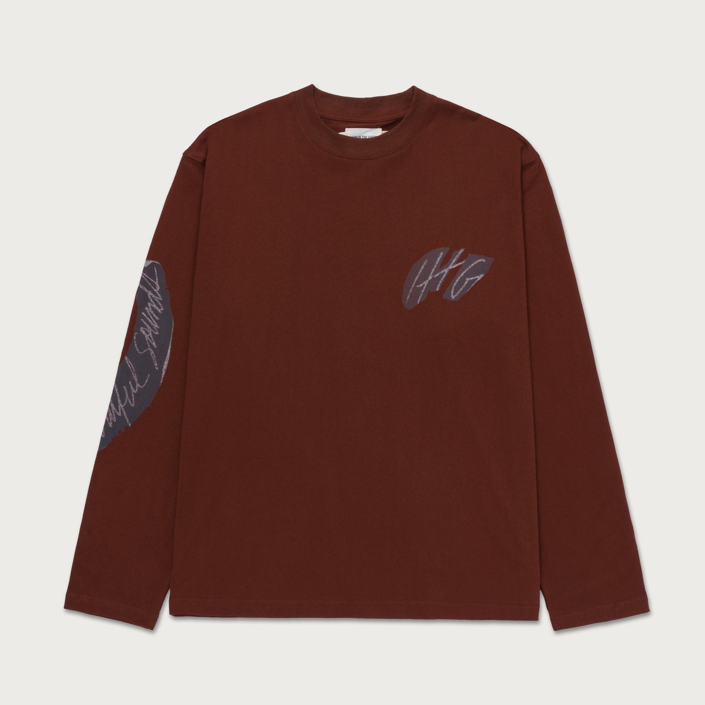 LS Music Collage Tee - Brown