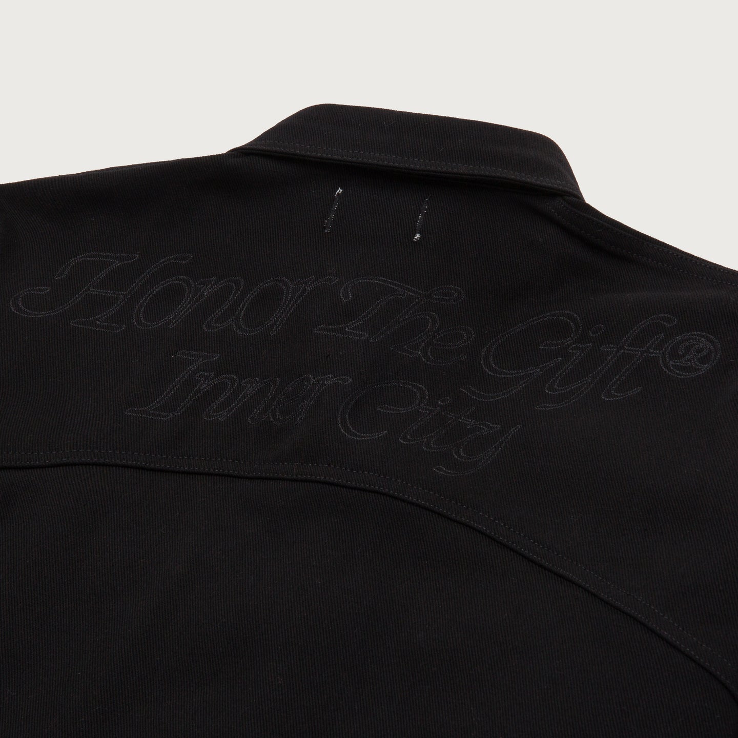 HTG® L/S Work Shirt - Black