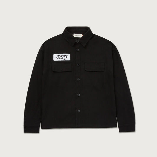 HTG® L/S Work Shirt - Black
