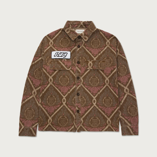 HTG® L/S Work Shirt - Brown