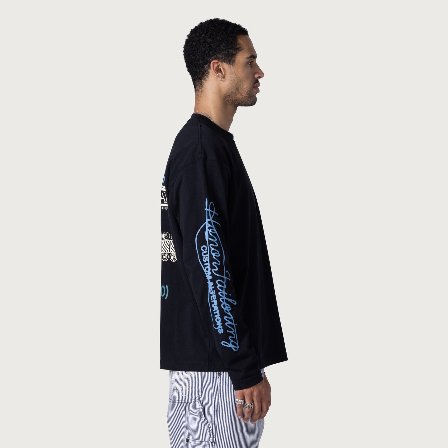 Mall Ls T-Shirt - Black