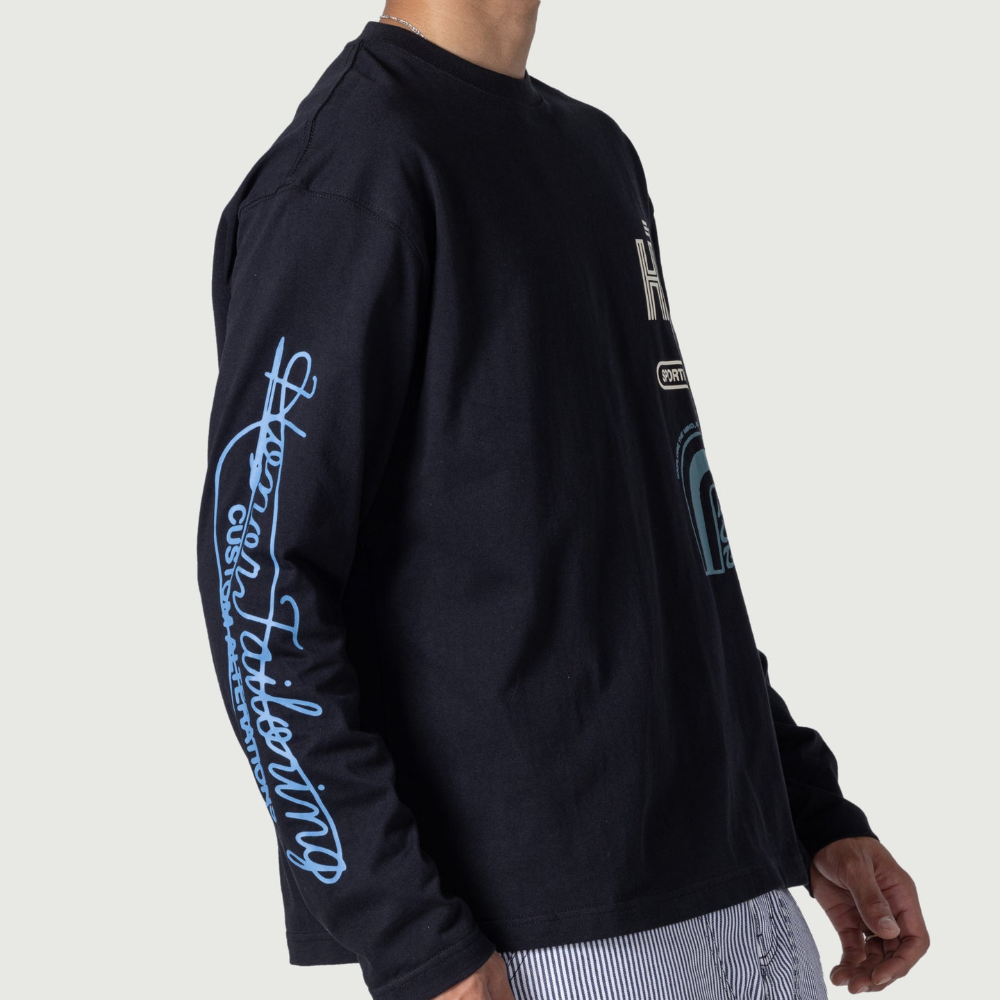 Mall Ls T-Shirt - Black