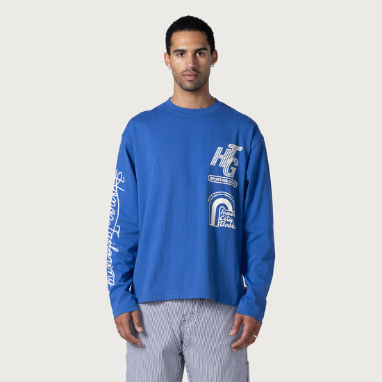 Mall Ls T-Shirt - Blue