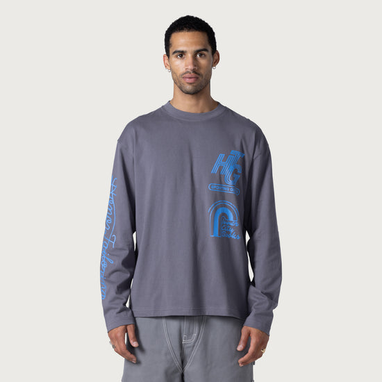 Mall Ls T-Shirt - Grey