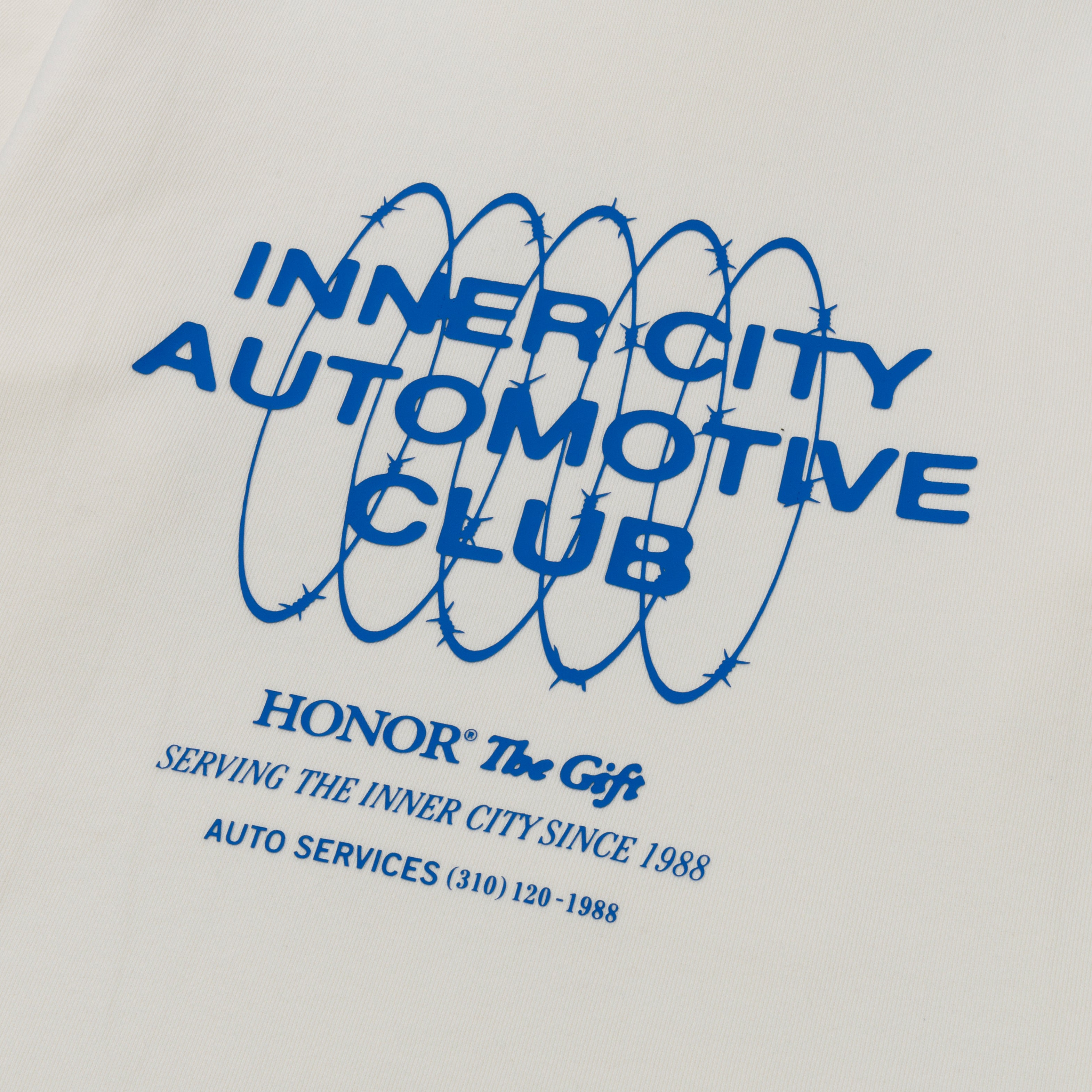 Speedbike Hoodie - White – Honor The Gift
