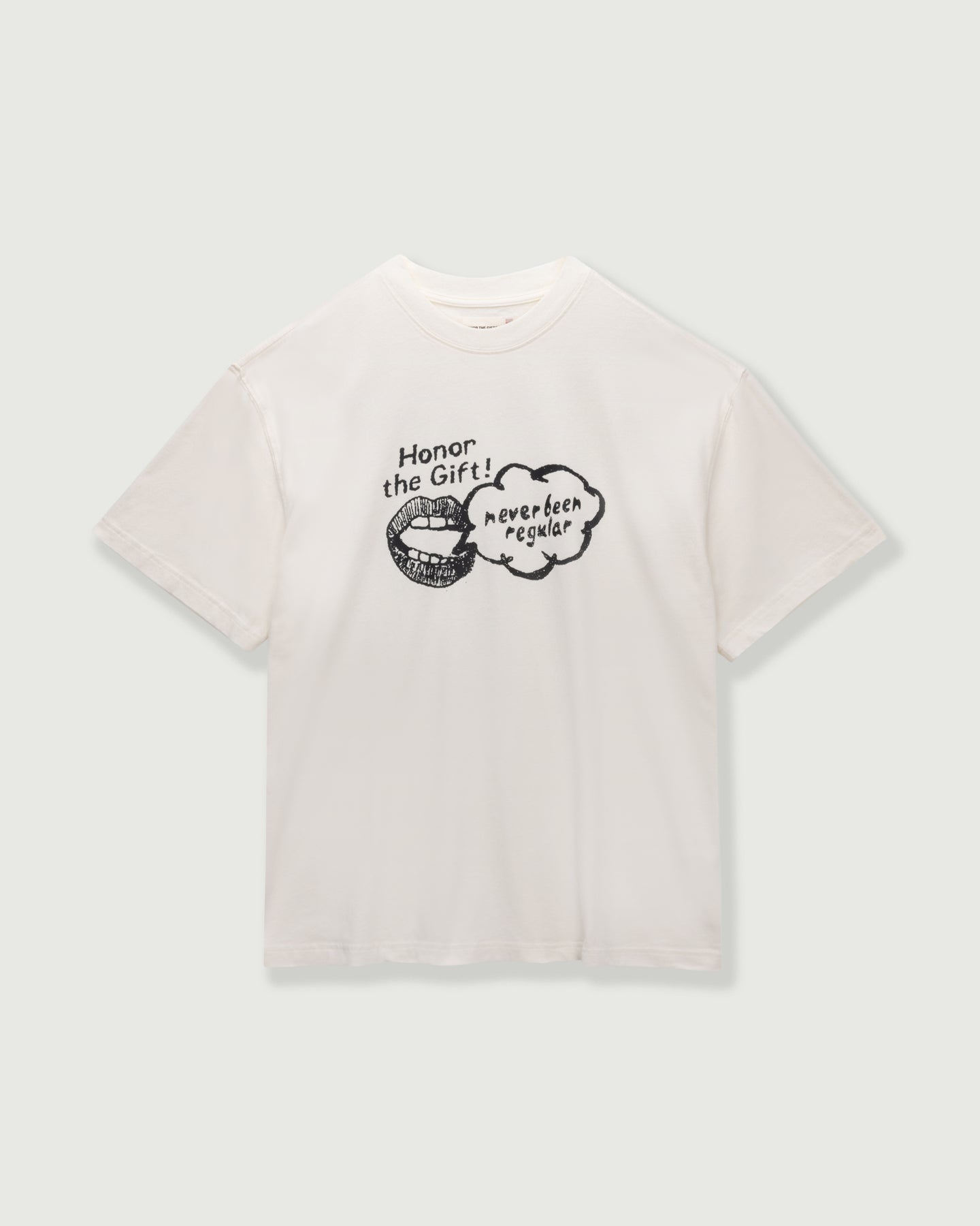Never Been Regular Tee - White