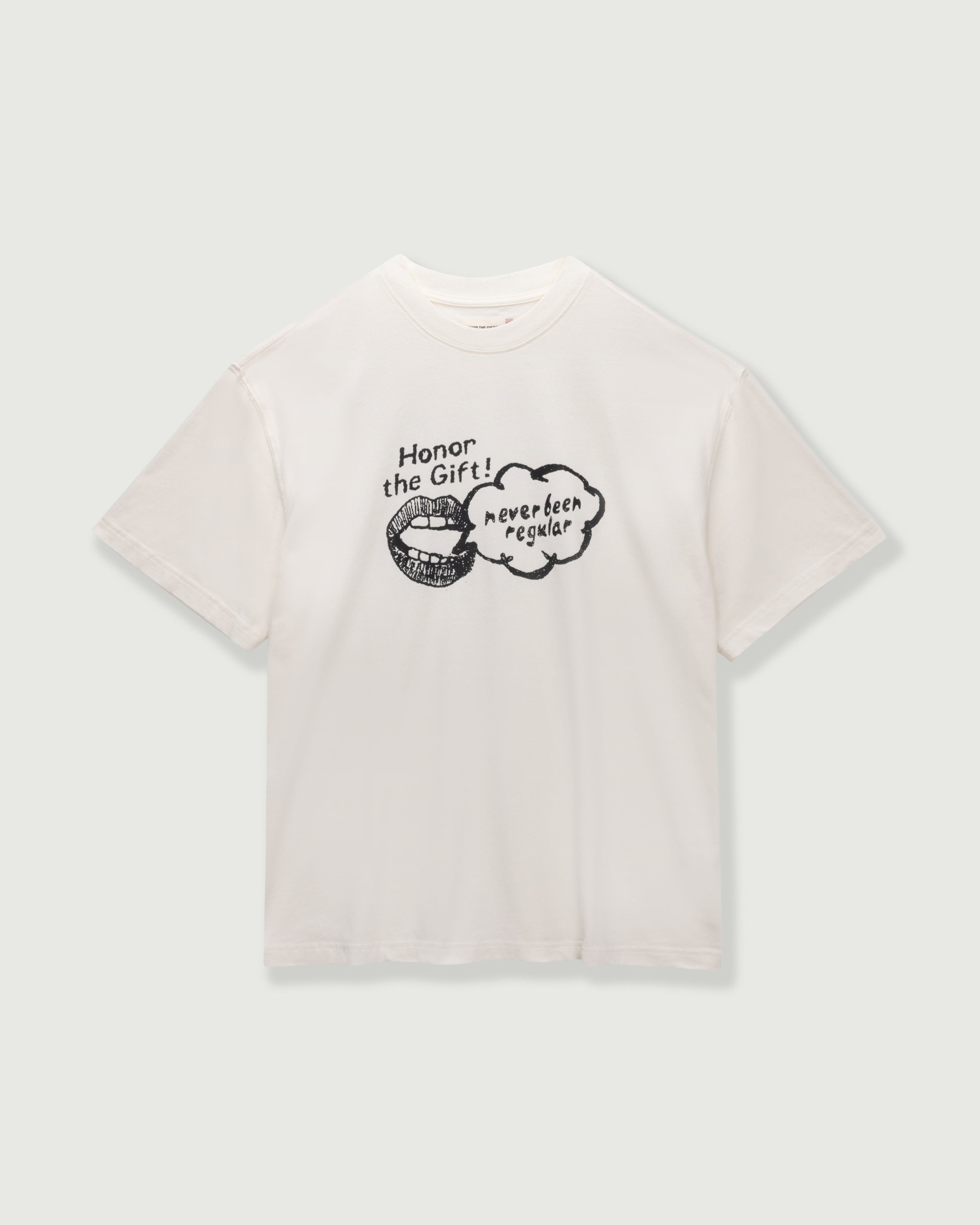 Never Been Regular Tee - White