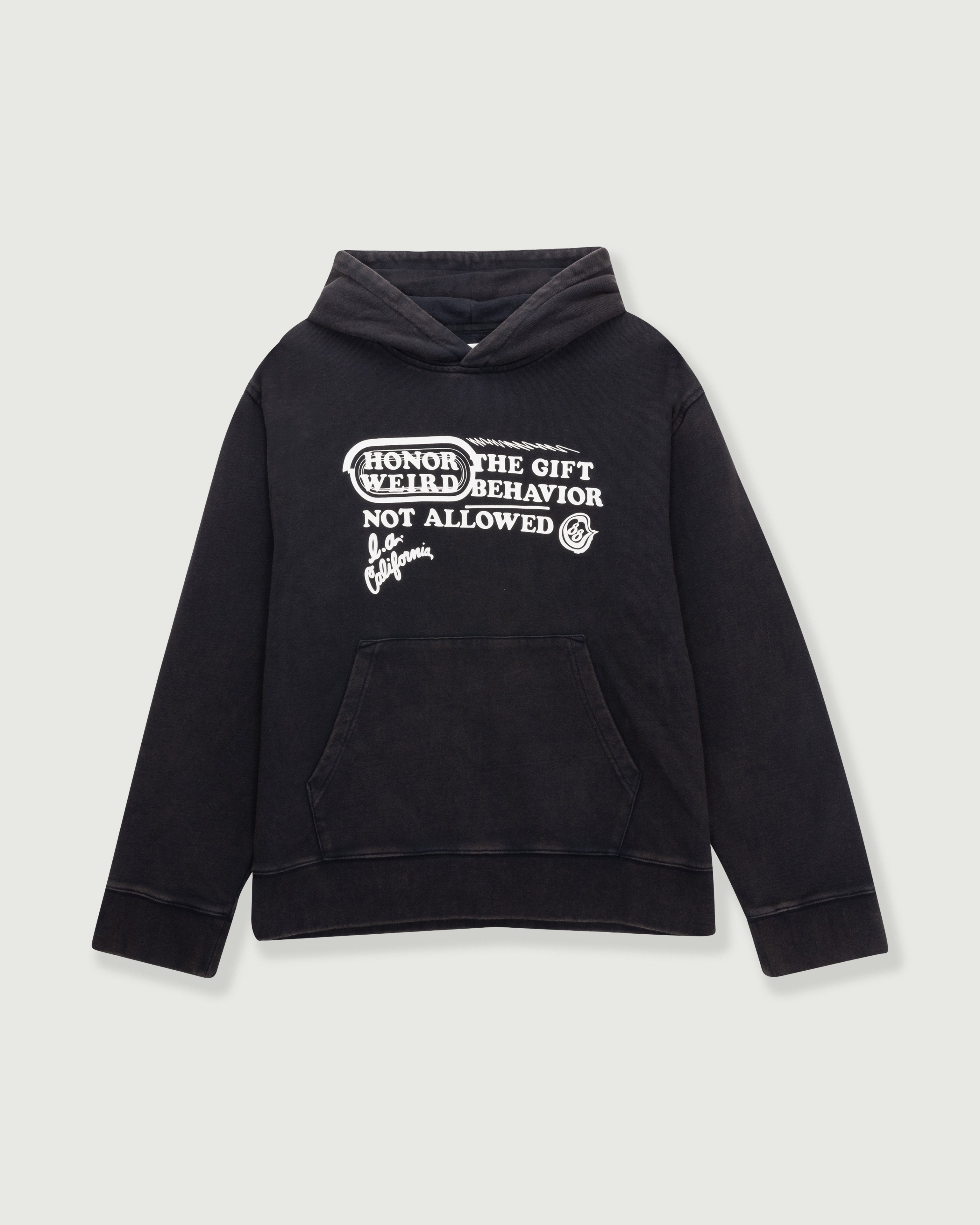 Not Allowed Hoodie - Black – Honor The Gift