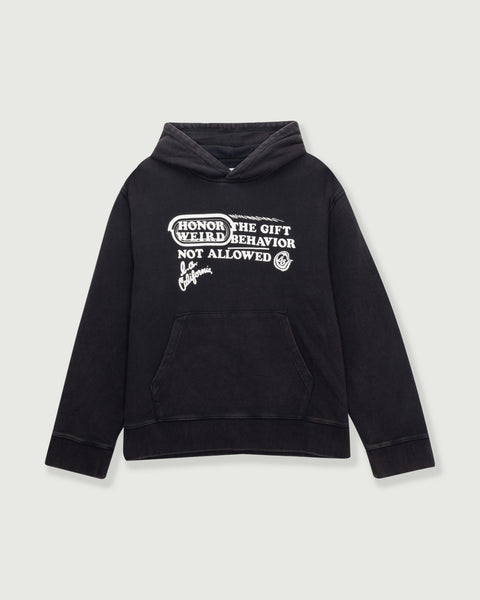 Not Allowed Hoodie - Black – Honor The Gift