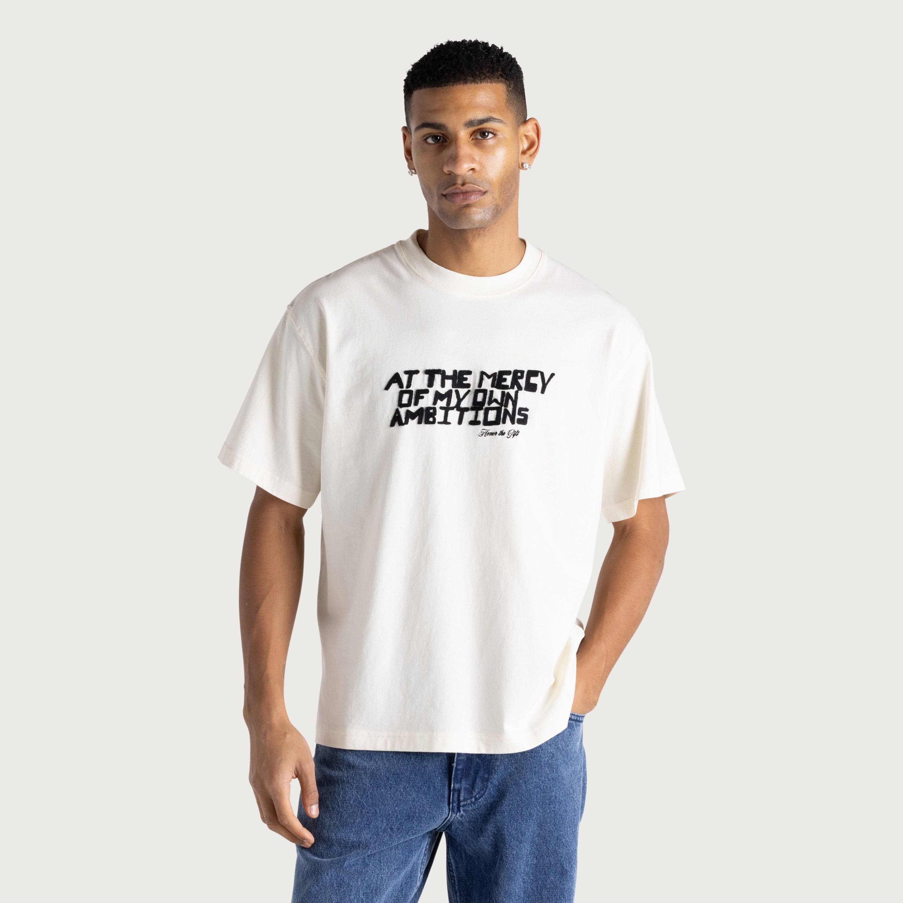 Ambitions Tee - White