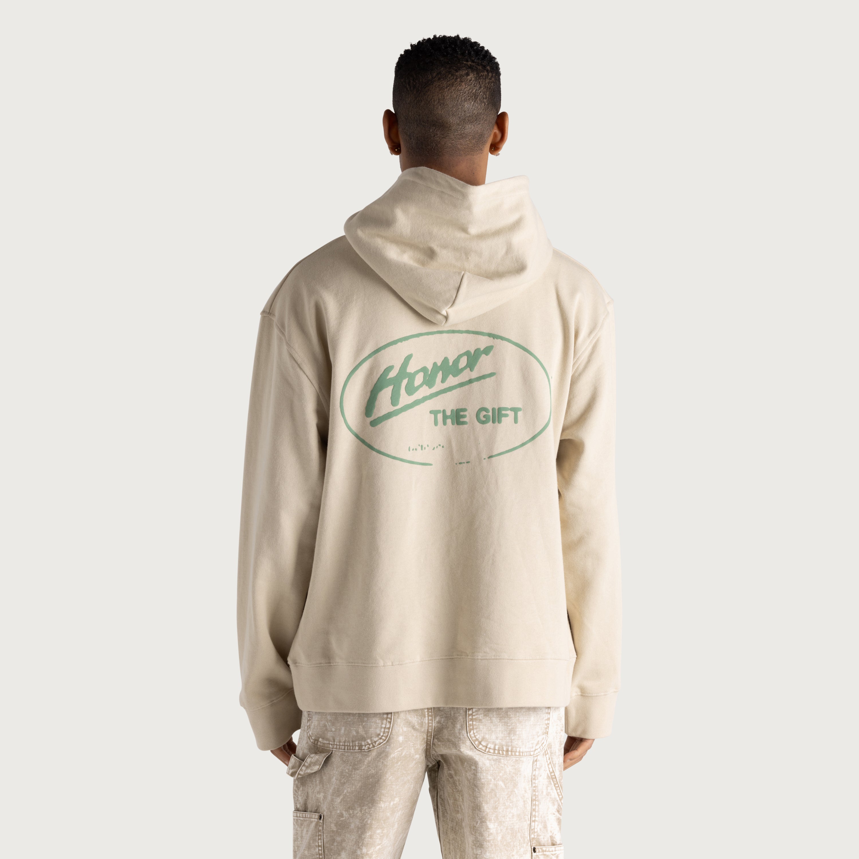 Better At Minding My Own Hoodie - Taupe