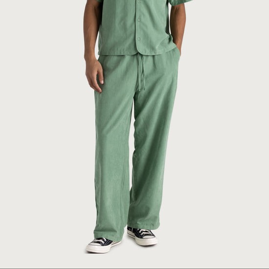 Brushed Poly Pant - Mint