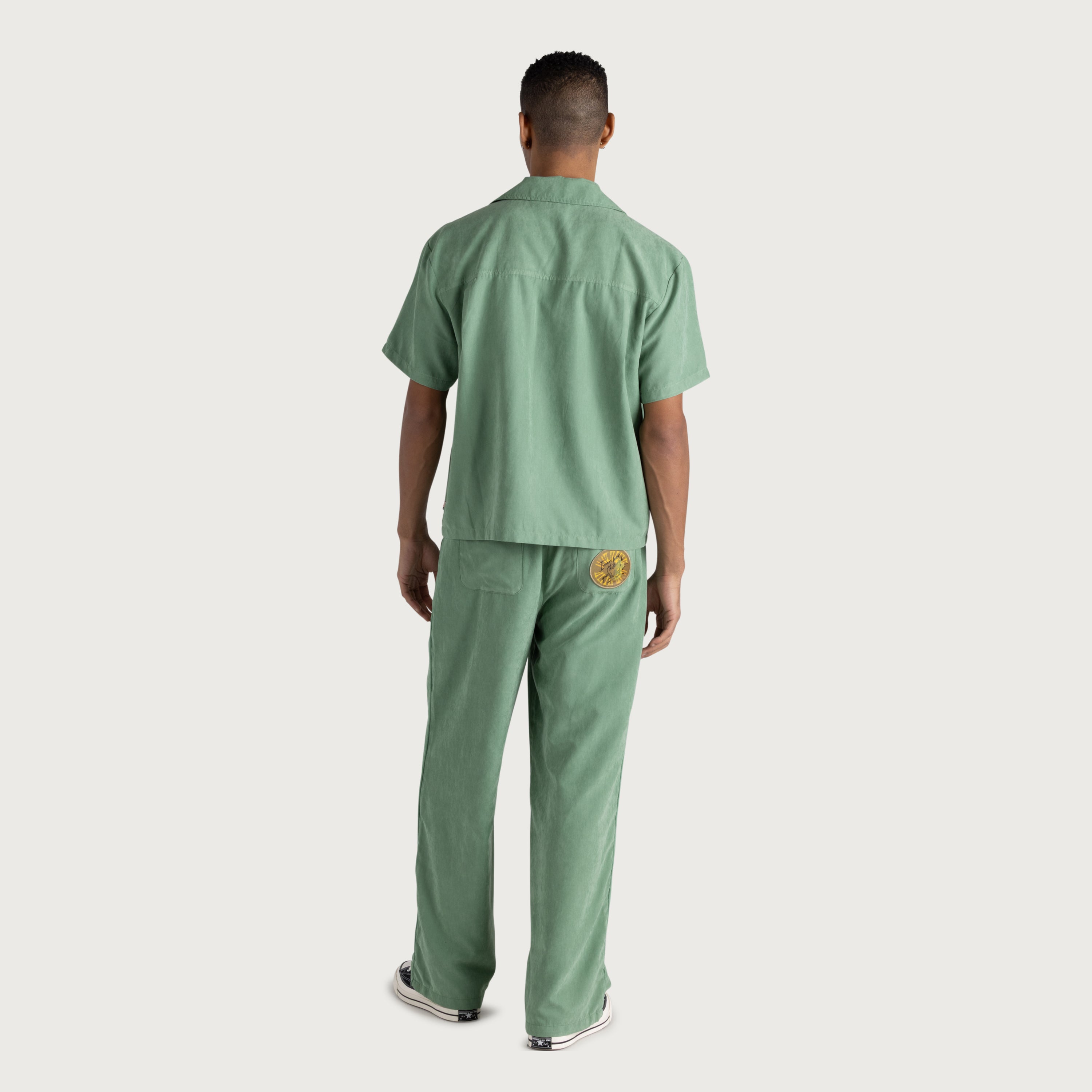 Brushed Poly Pant - Mint