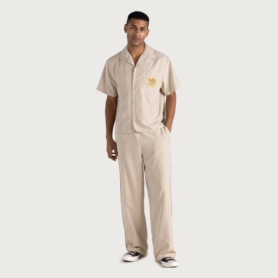 Brushed Poly Pant - Sand