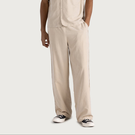 Brushed Poly Pant - Sand