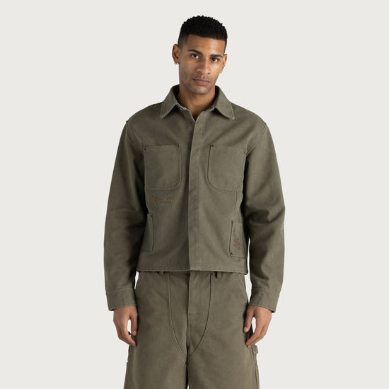 #88 Carpenter Shirt - Pebble