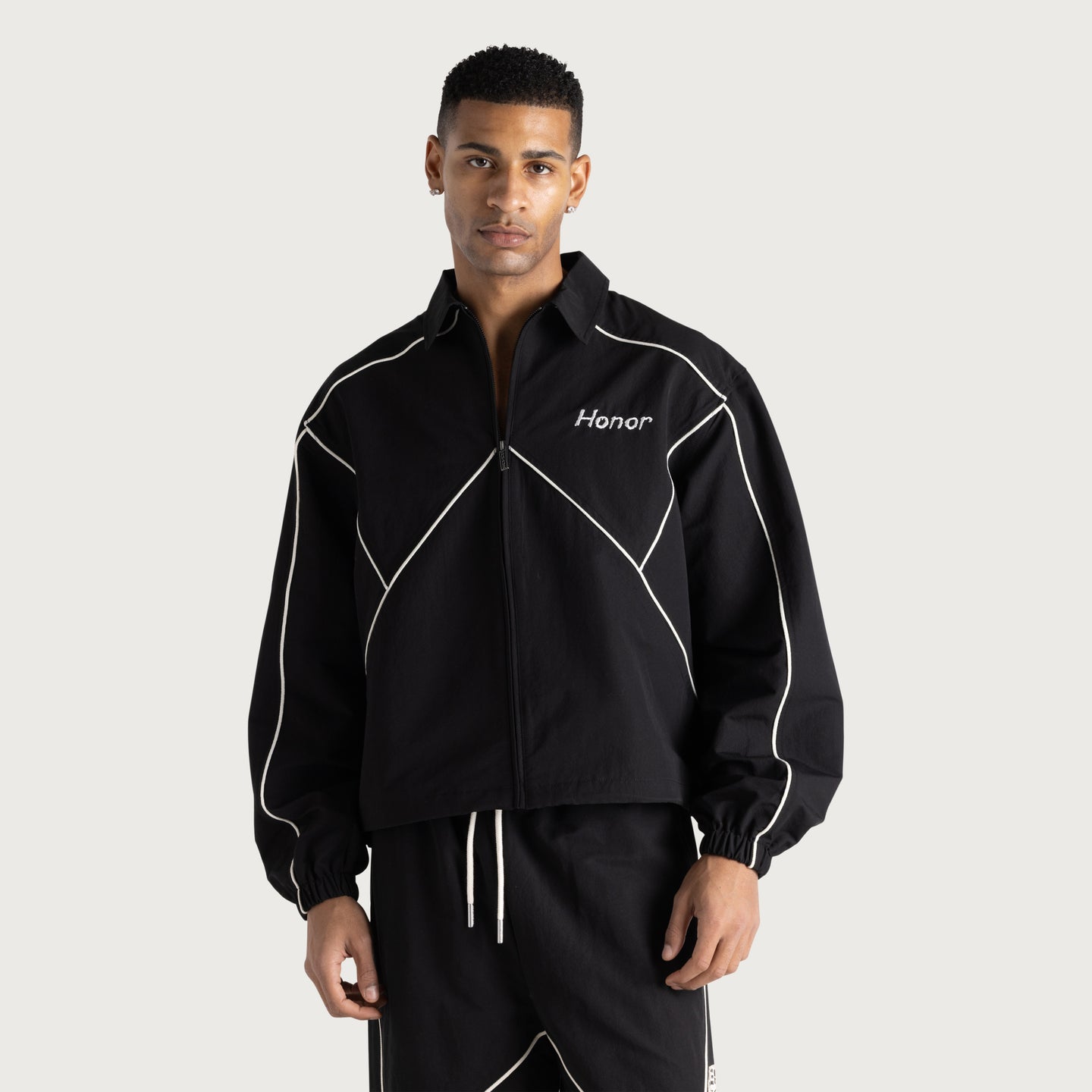 Growth Track Jacket - Black
