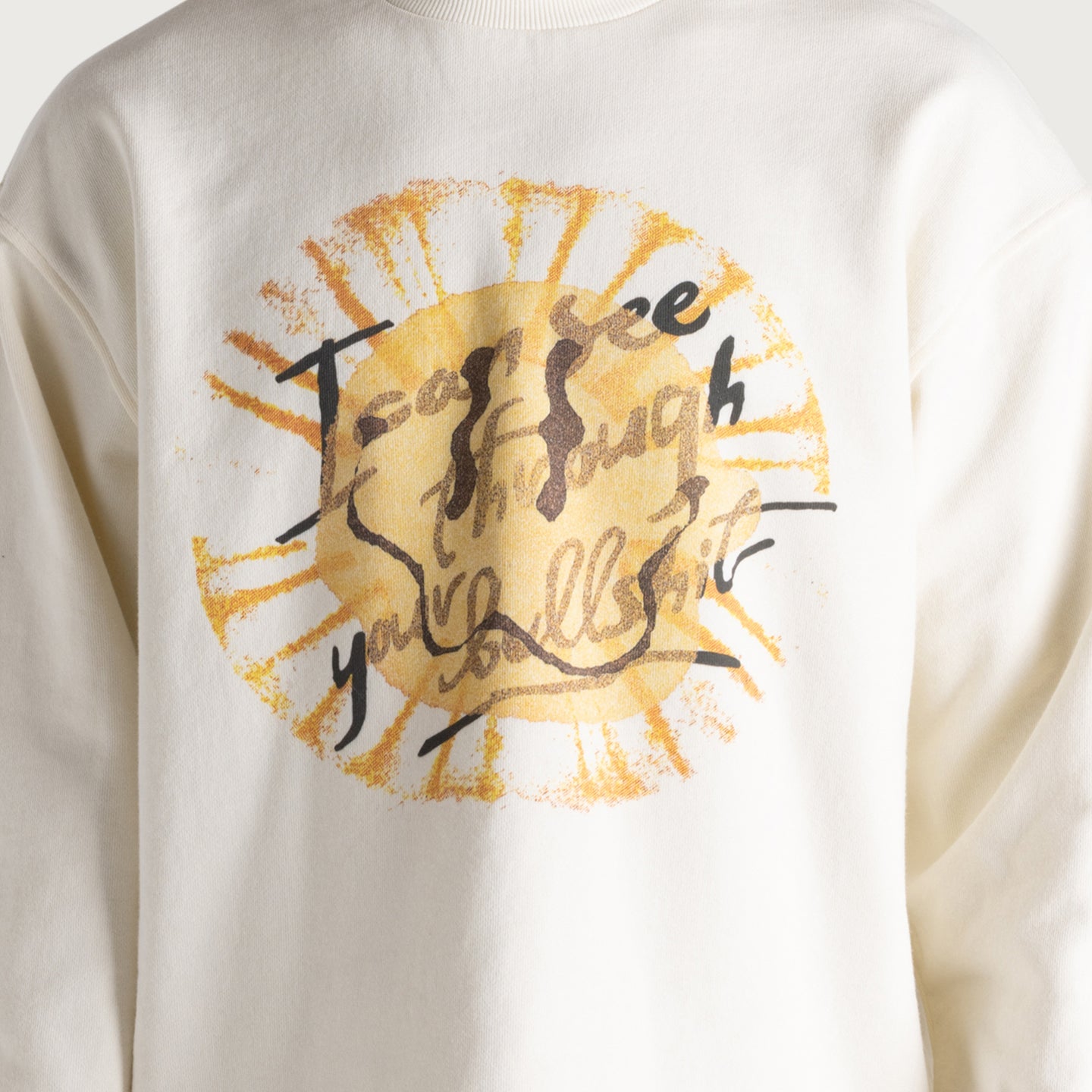 I Can See Through Your Bullshit Crew - White