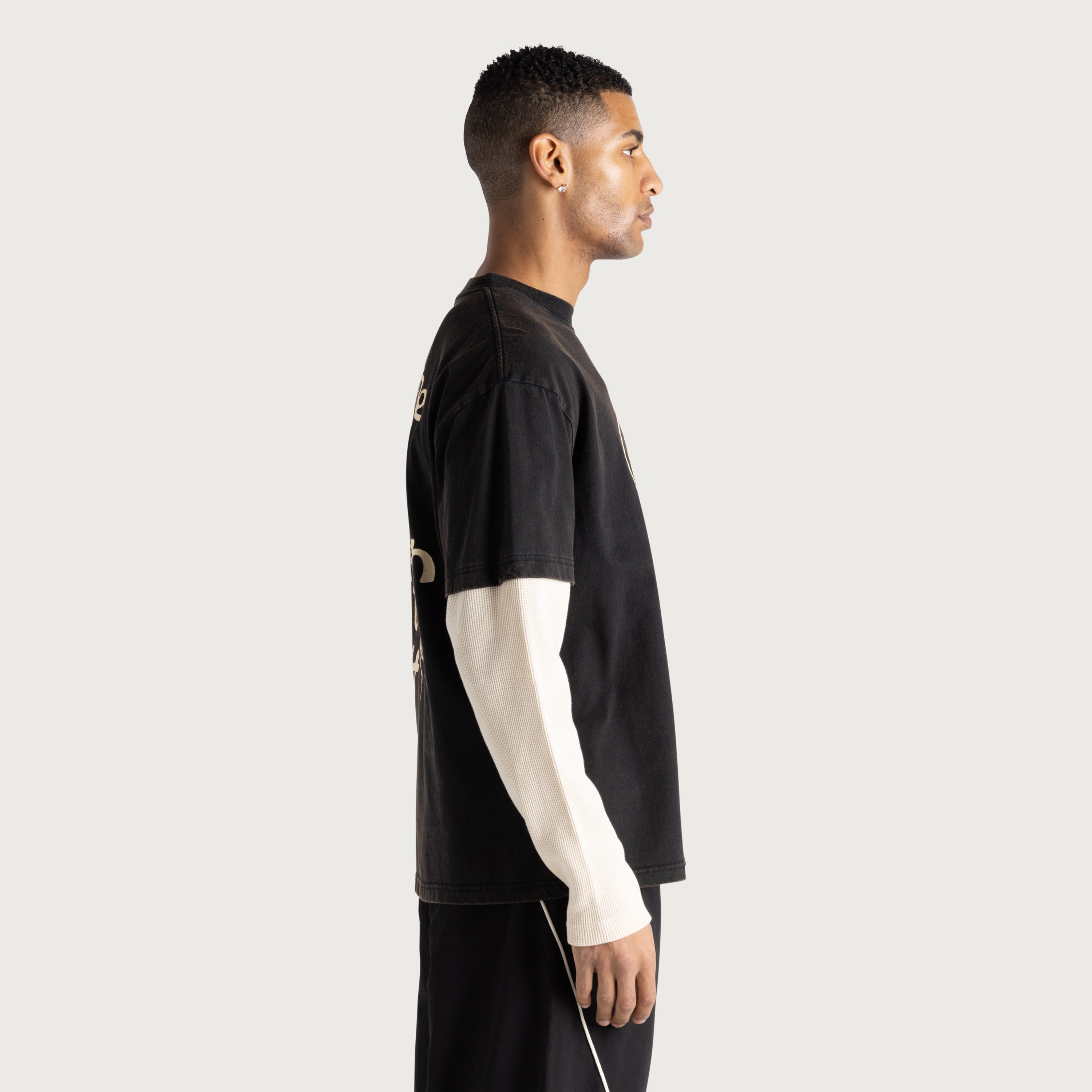 Just Be L/S Tee - Black