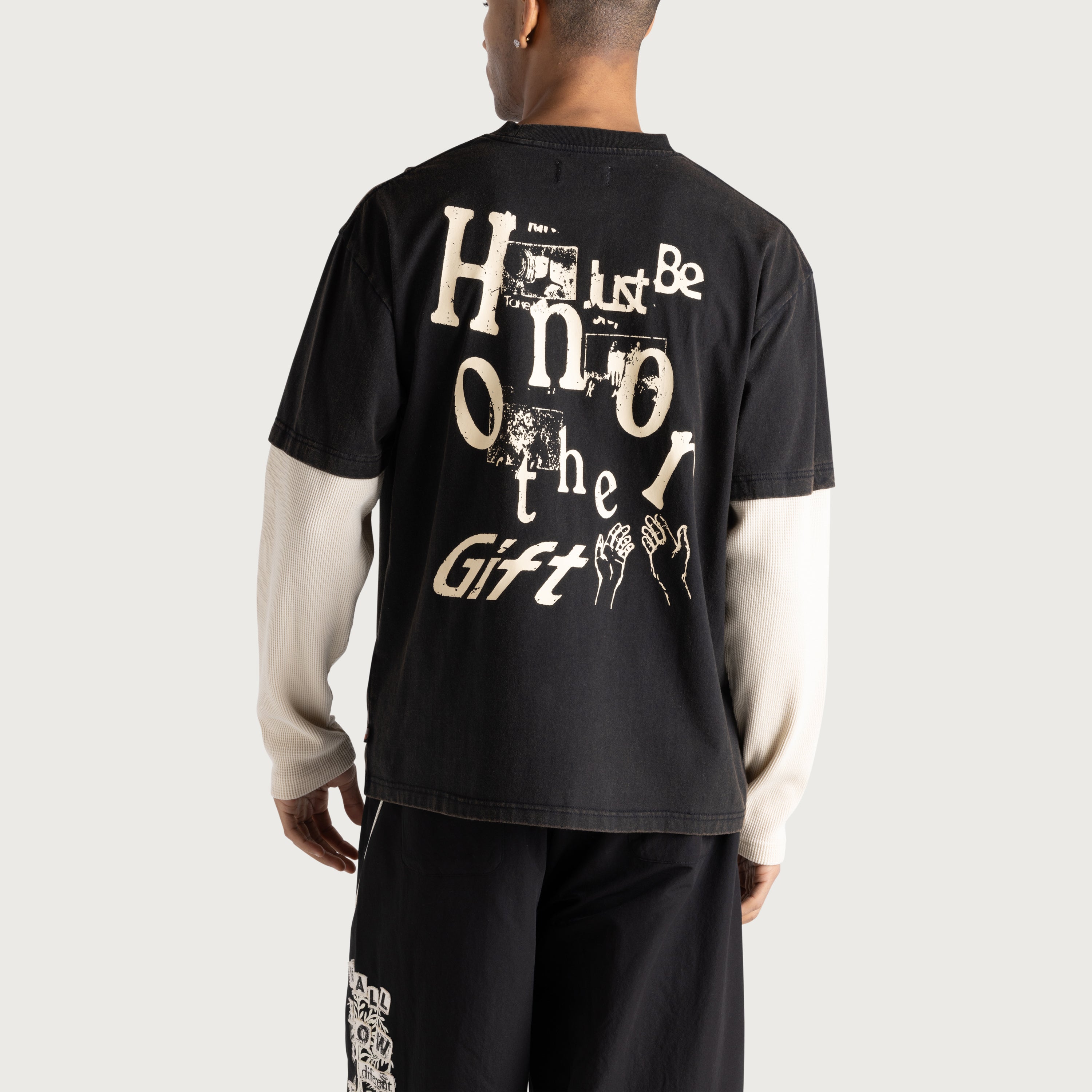 Just Be L/S Tee - Black