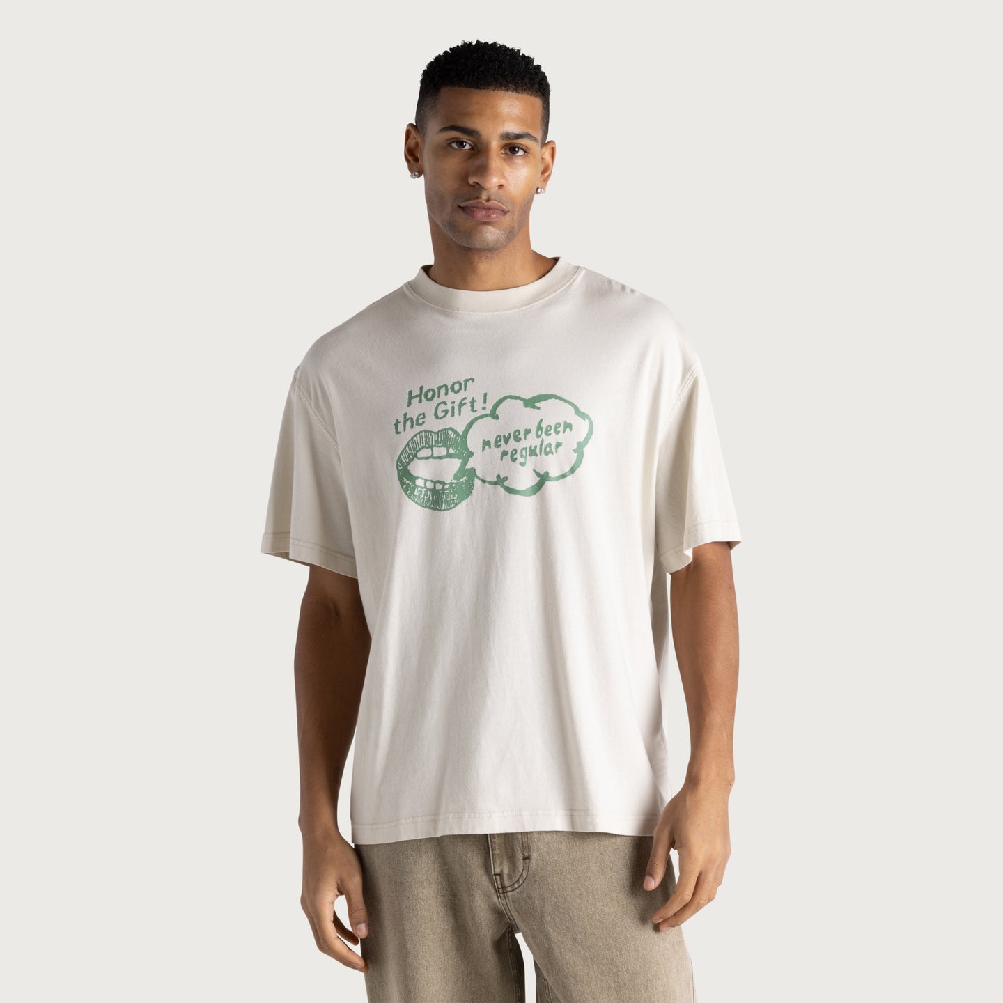 Never Been Regular Tee - Grey