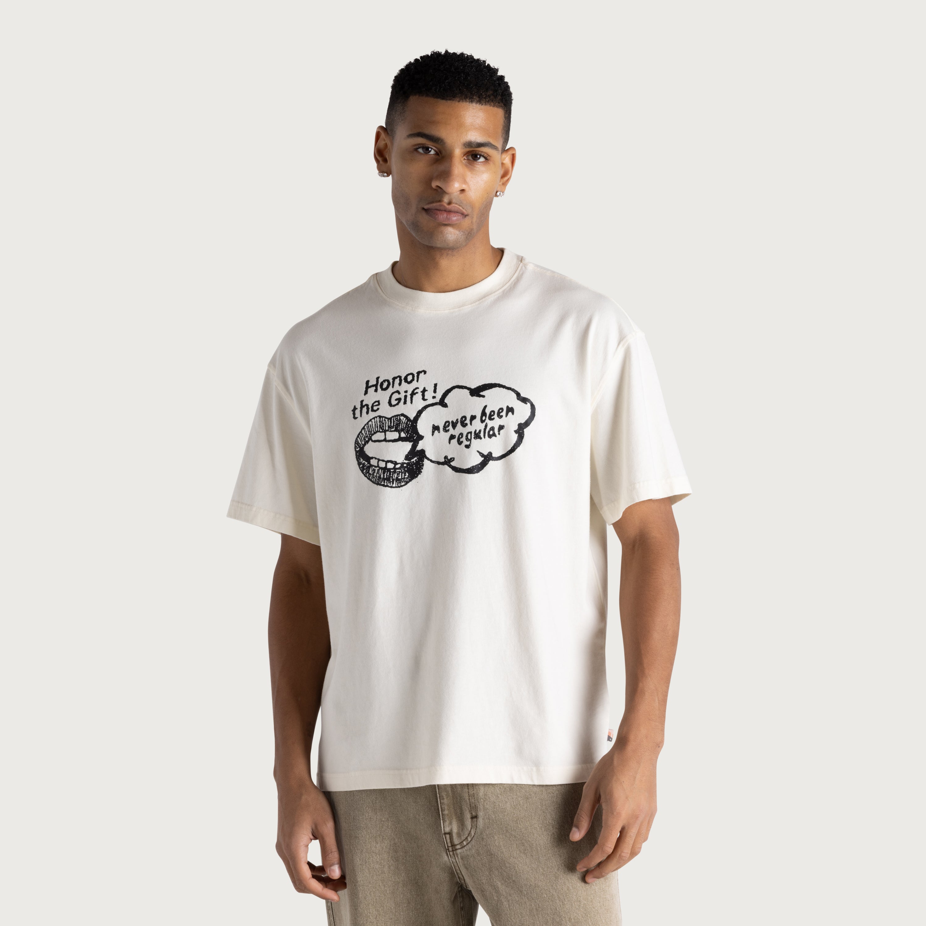 Never Been Regular Tee - White