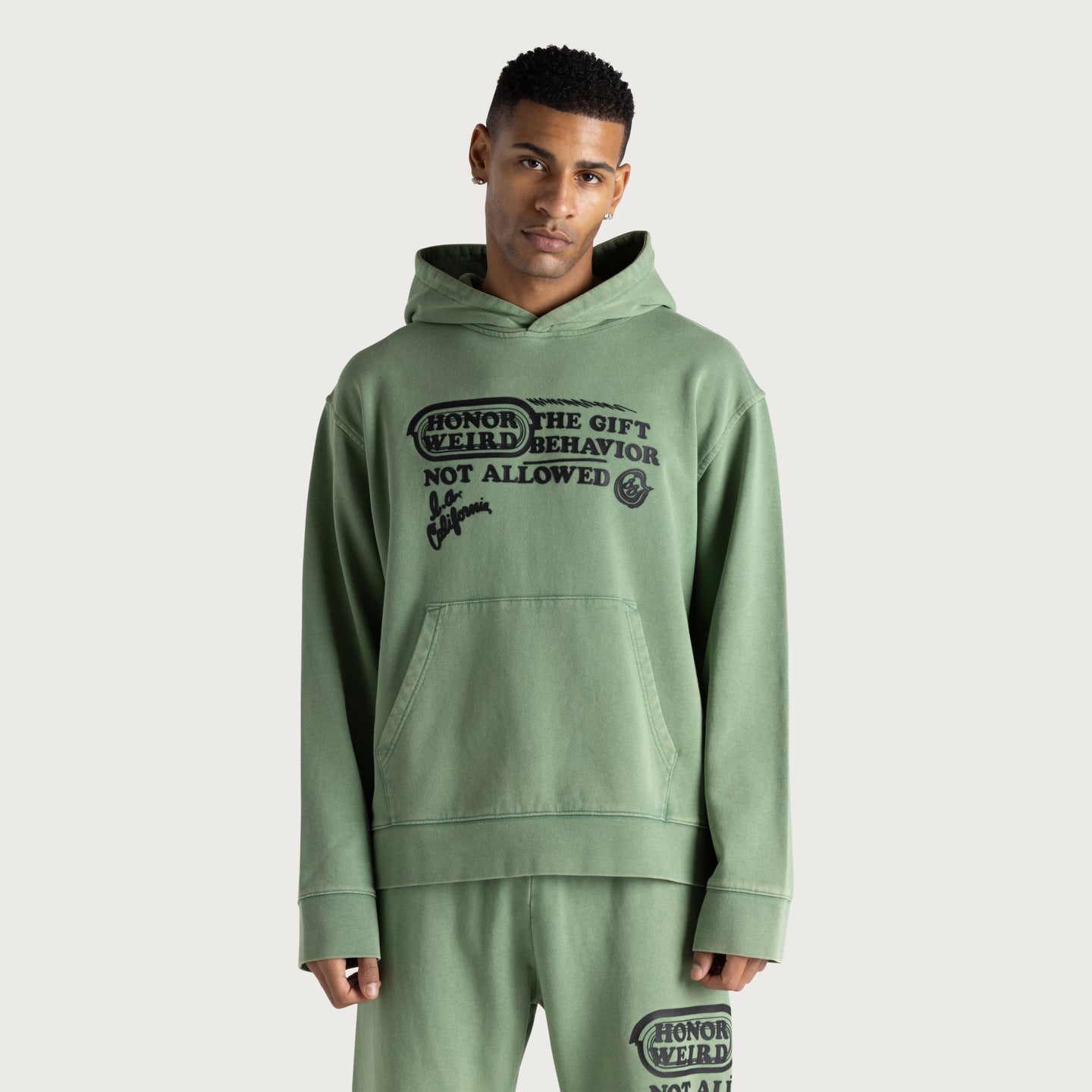 Not Allowed Hoodie - Mint