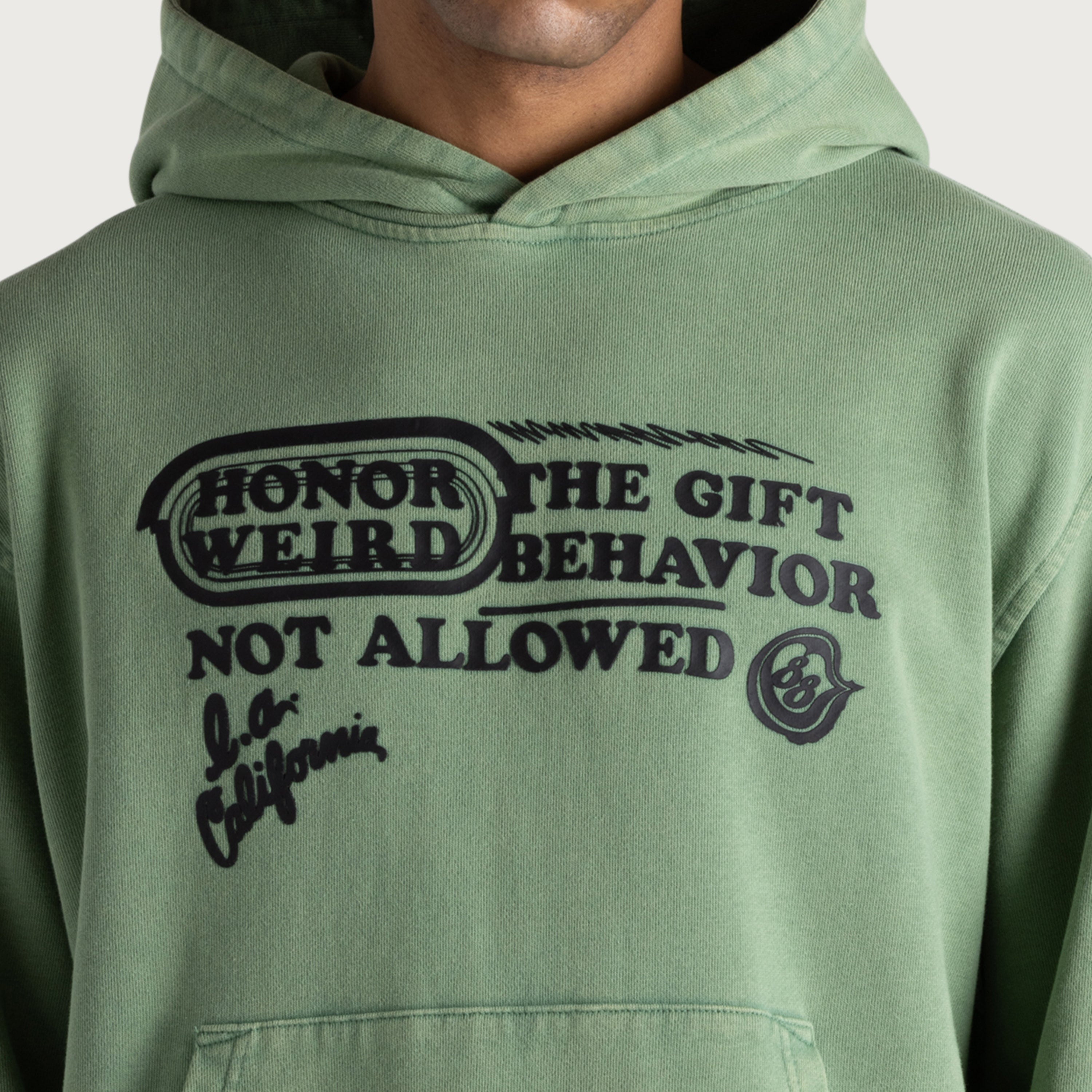 Not Allowed Hoodie - Mint