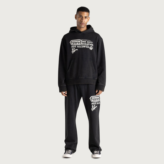 Not Allowed Sweats - Black