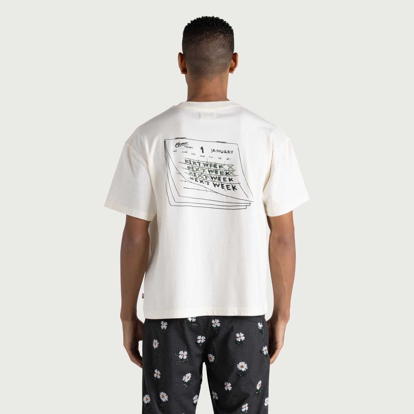 Nothing Changes Tee - White