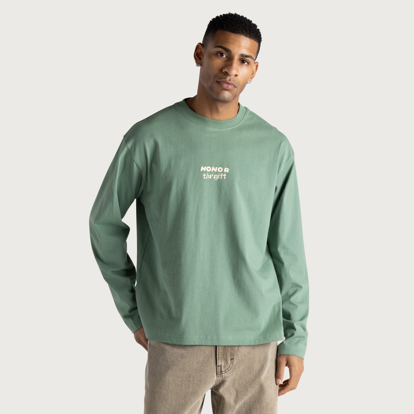 Running Shit L/S Tee - Mint