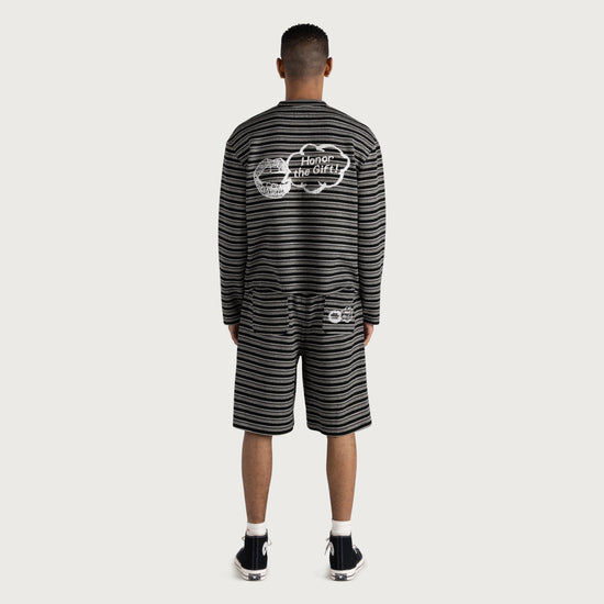 Speak Striped Short - Black
