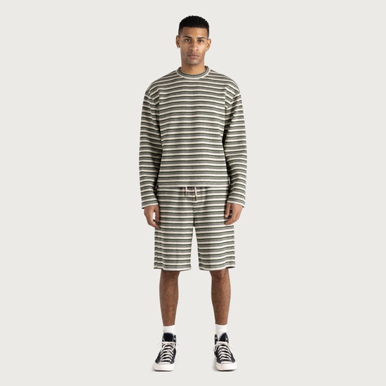 Speak Striped Short - Olive