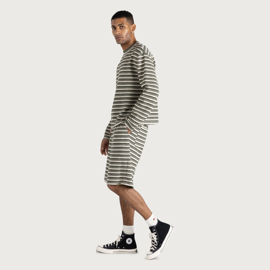 Speak Striped Short - Olive