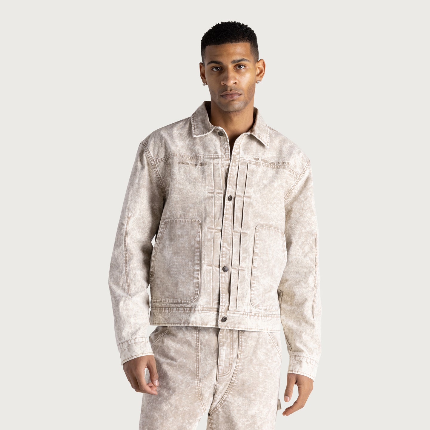 Still Do Ripstop Jacket - Bone