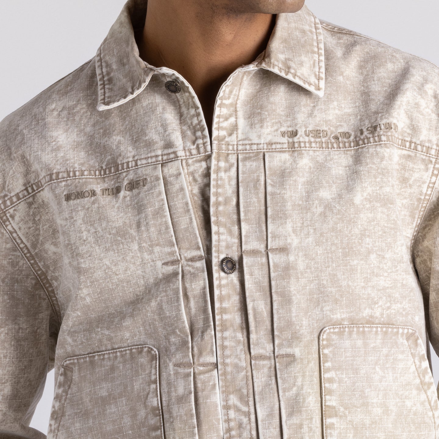 Still Do Ripstop Jacket - Bone