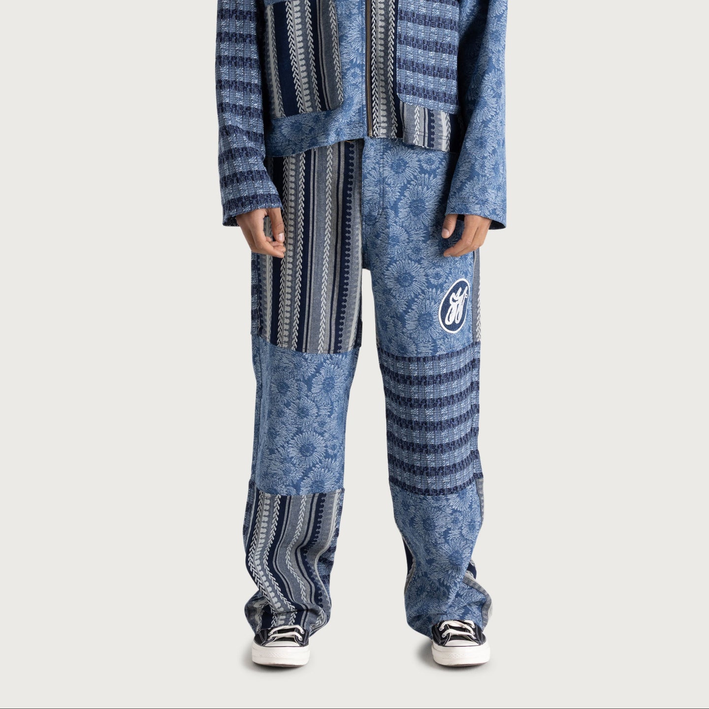 Indigo Tapestry Pant - Indigo