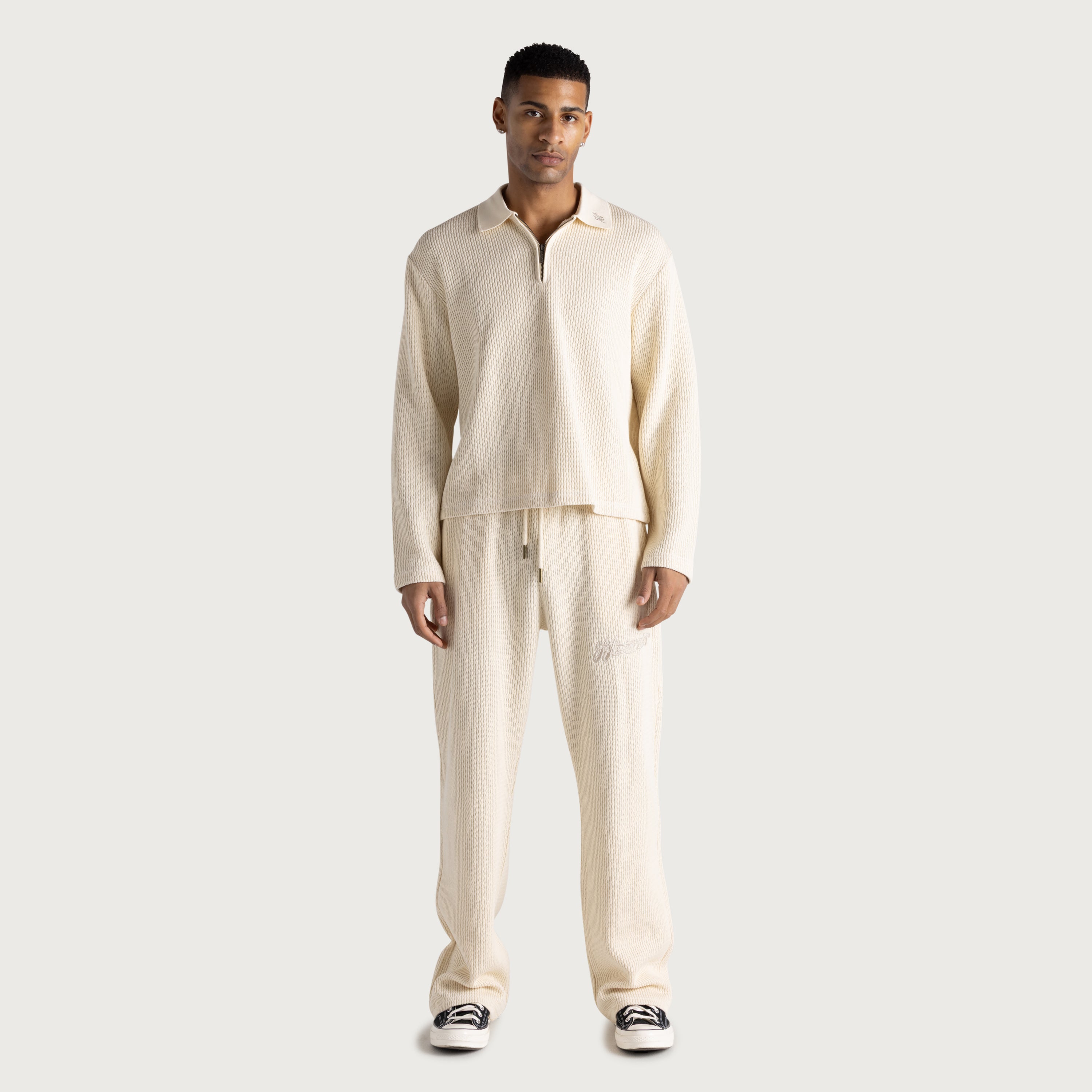 Wavy Knit Pant - Bone – Honor The Gift