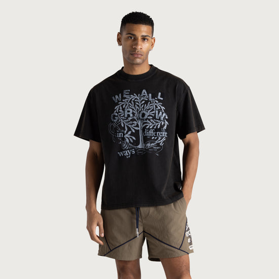 We All Grow Tee - Black