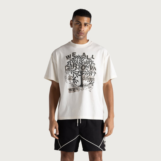 We All Grow Tee - White