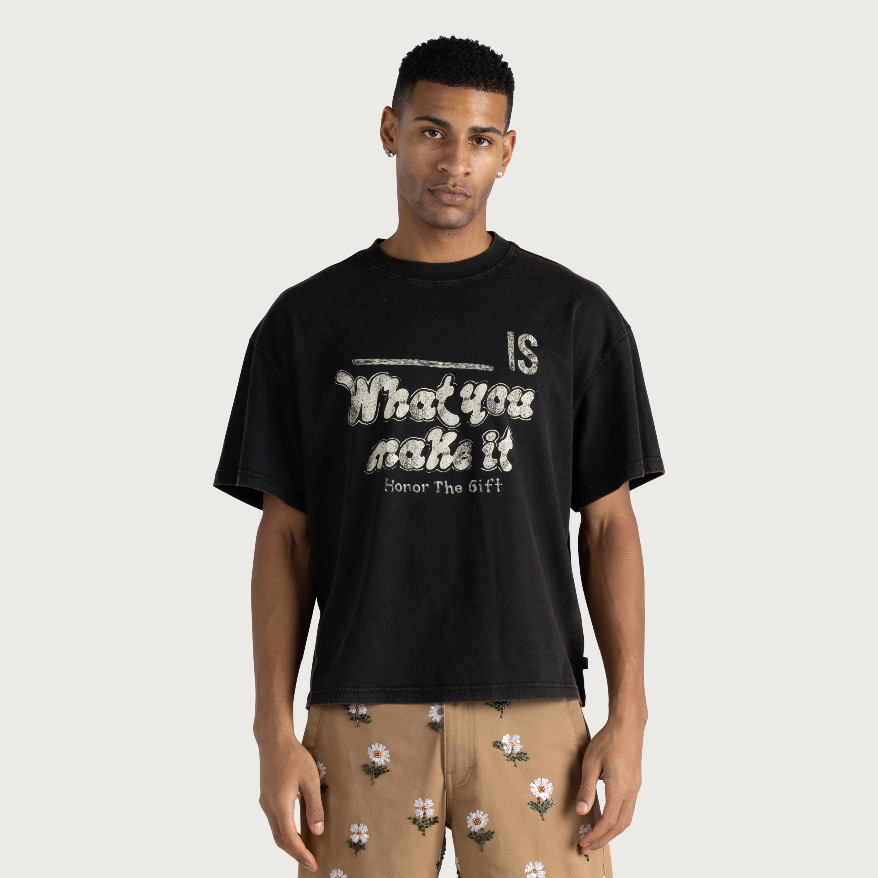What You Make It Tee - Black