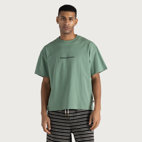 Where You From Tee - Mint