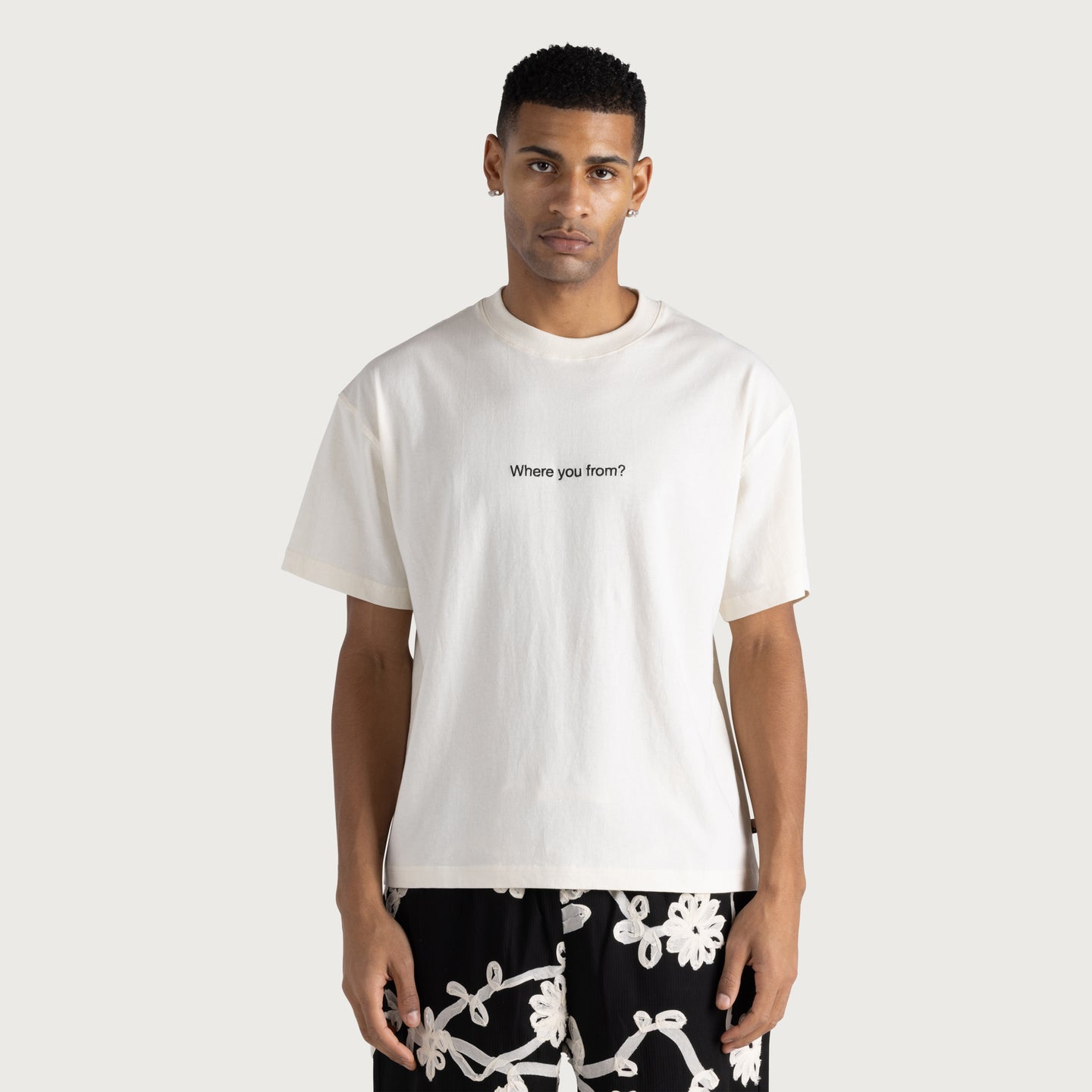 Where You From Tee - White