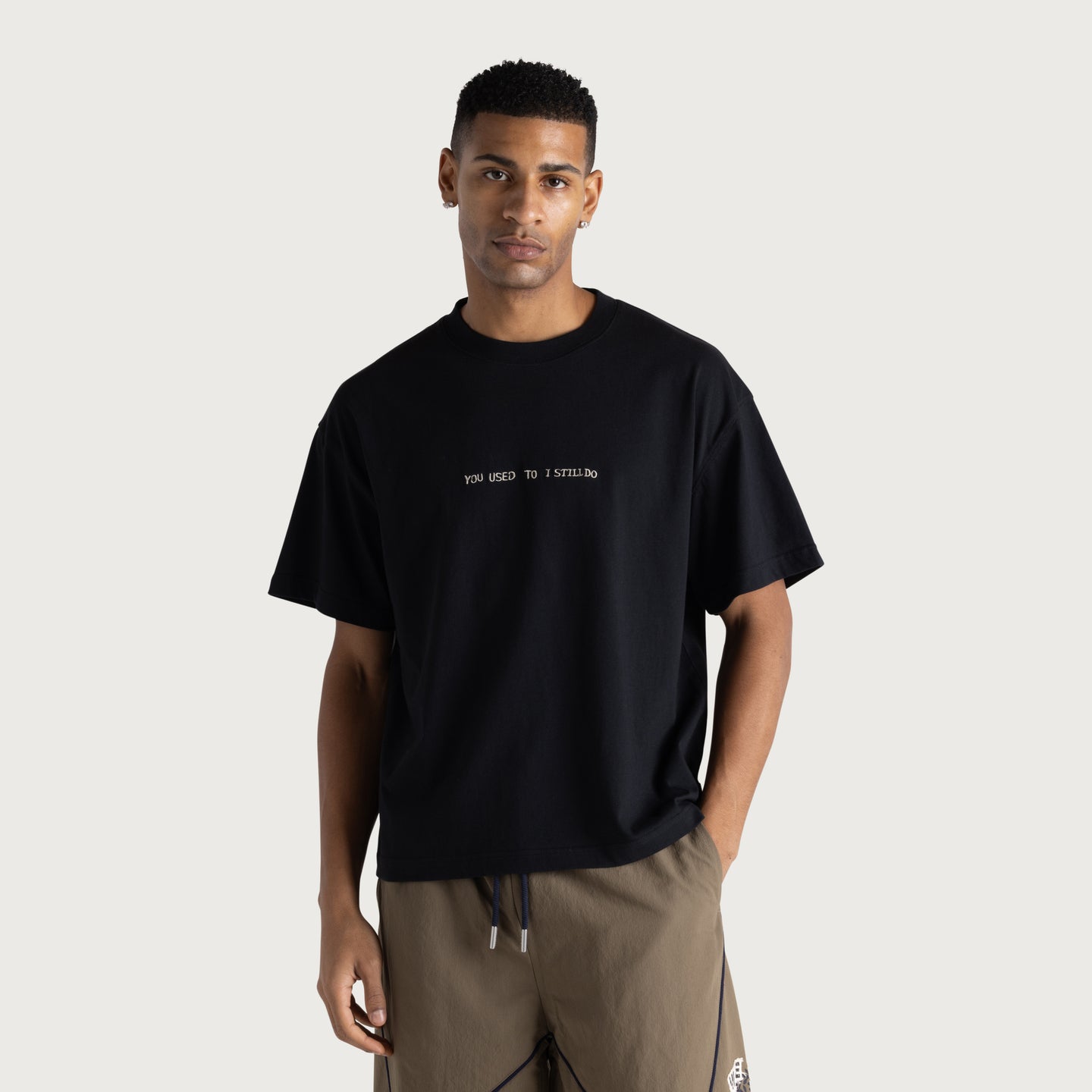 You Used To I Still Do Tee - Black