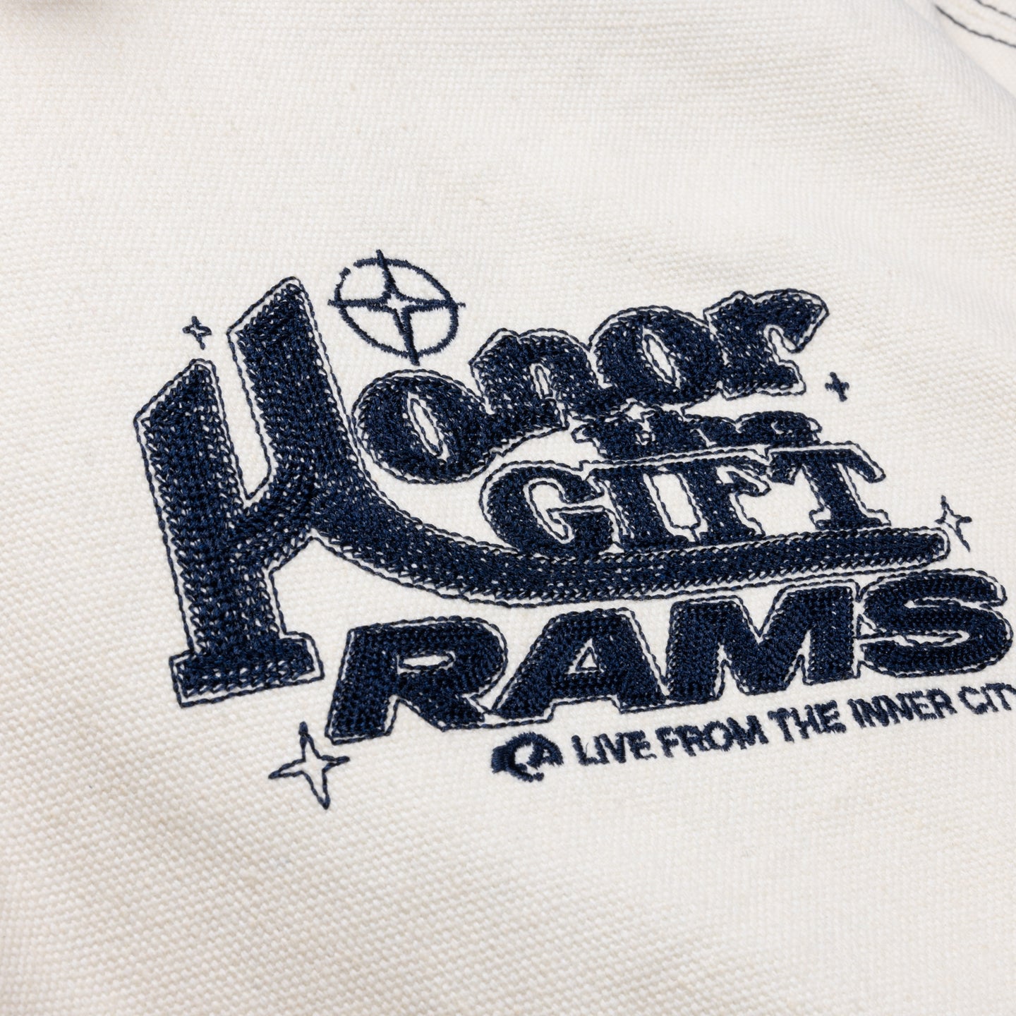 Rams Canvas Jacket - Cream