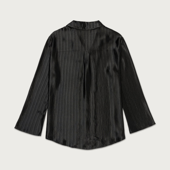 Oversized Button Down - Black